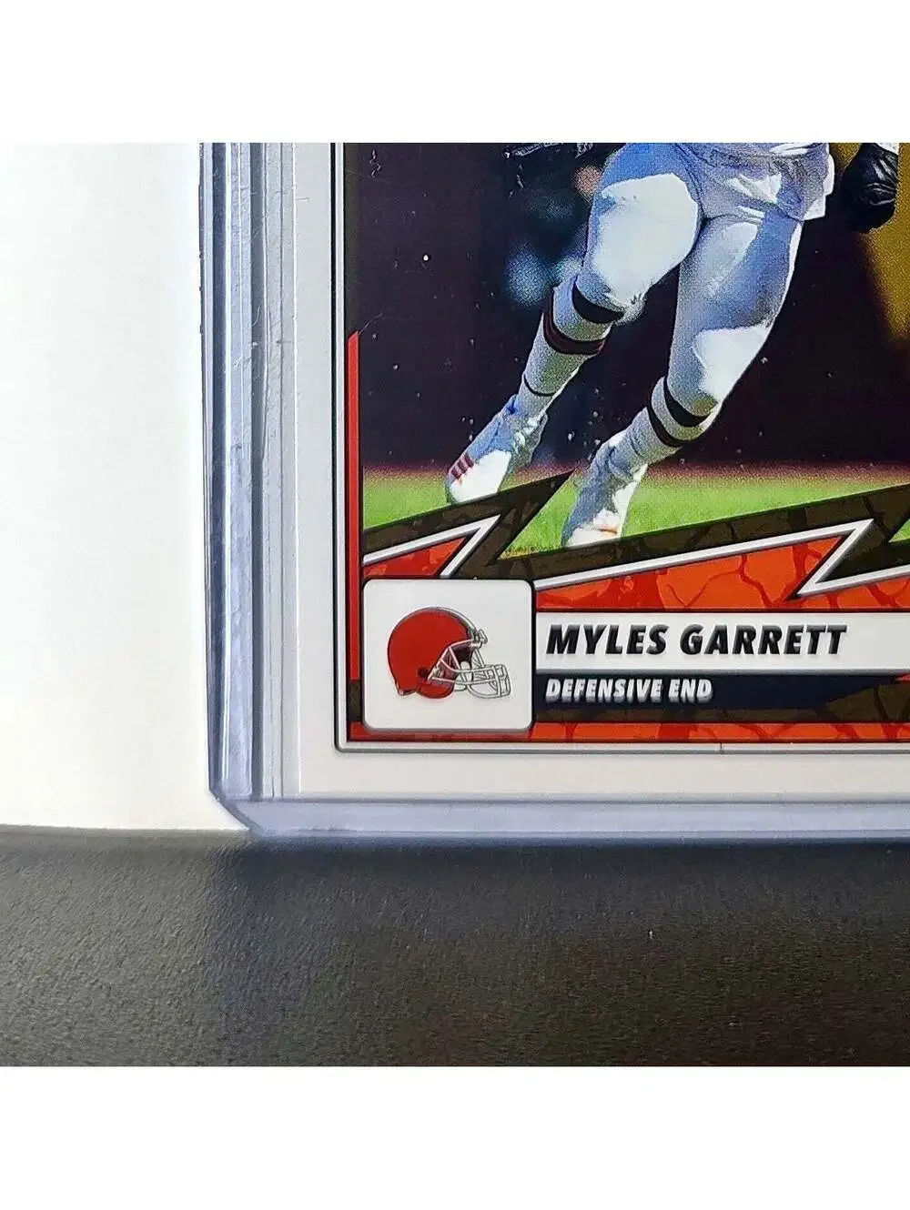 Myles Garrett 2025 Panini NFL #24 Sticker Card Cleveland Browns
